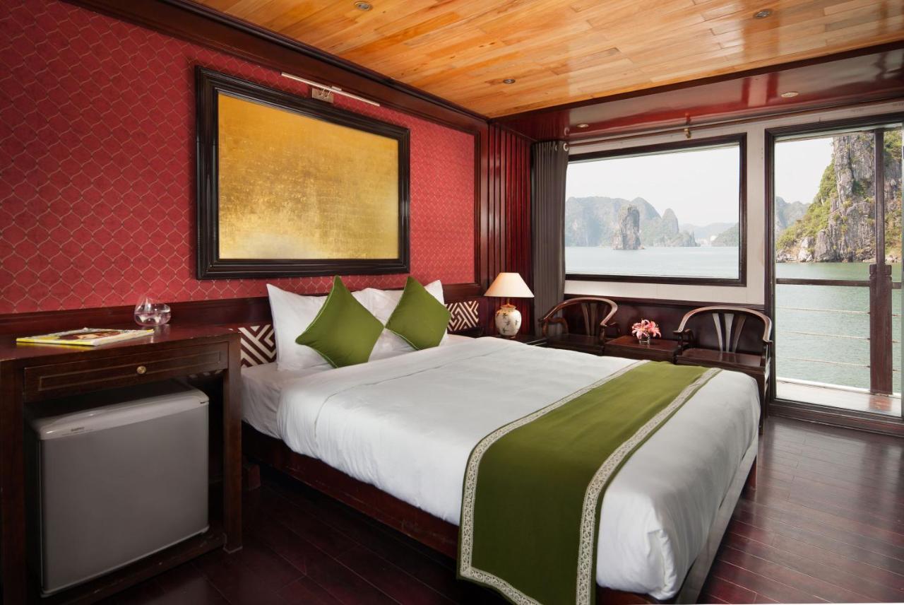 Garden Bay Premium Cruise Hotell Ha Long Exteriör bild